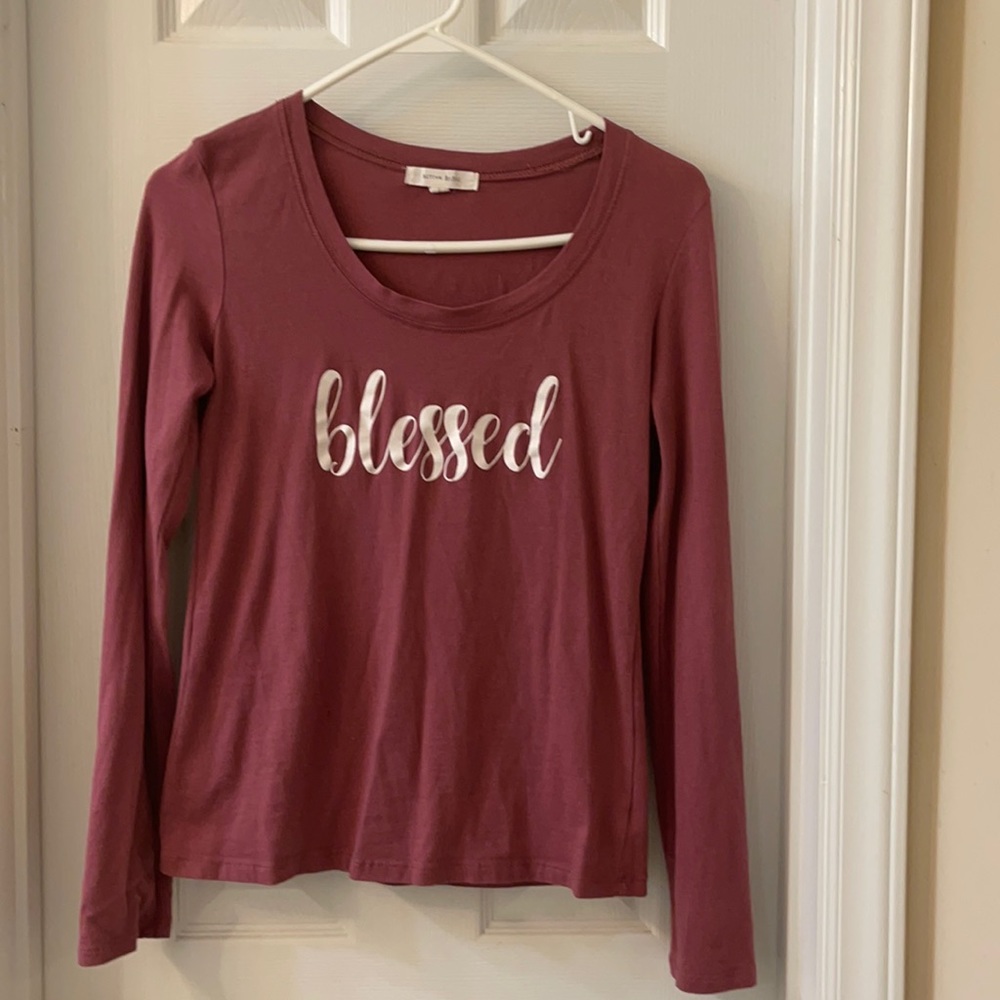 Cute “Blessed” Top